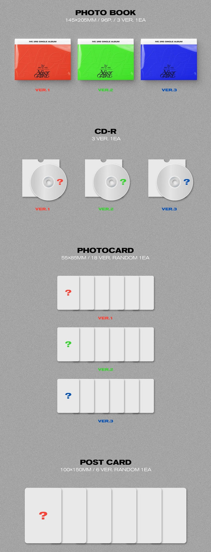 IVE - AFTER LIKE - 3rd Single Album (Photo Book Ver.)