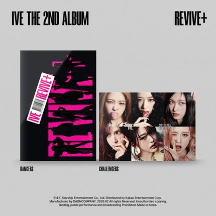 IVE - REVIVE+ - 2nd Album (BANGERS Ver. / CHALLENGERS Ver.)