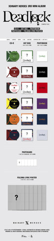 Xdinary Heroes - Deadlock - 3rd Mini Album (Compact Ver.)
