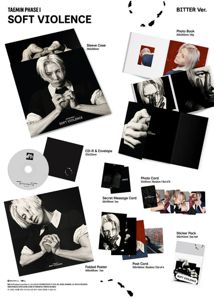 TAEMIN (SHINee) - PHASE I : SOFT VIOLENCE (PHOTO BOOK Ver.)