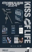 KISS OF LIFE - 224 - 4th Mini Album (Keychain Ver.)