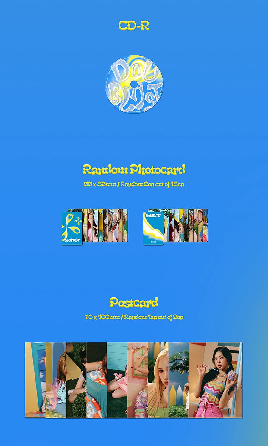 Kep1er - DOUBLAST - 2nd Mini Album (Jewel Ver.)