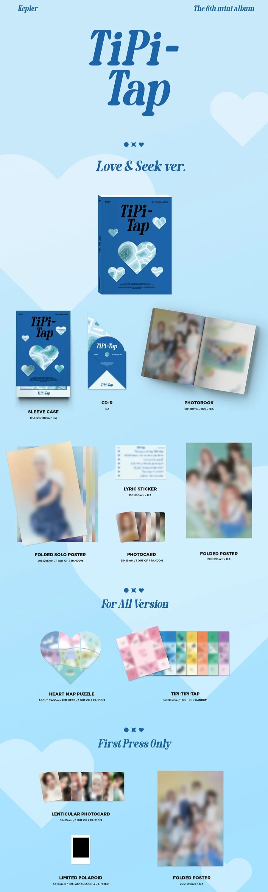 Kep1er - TiPi Tap - 6th Mini Album