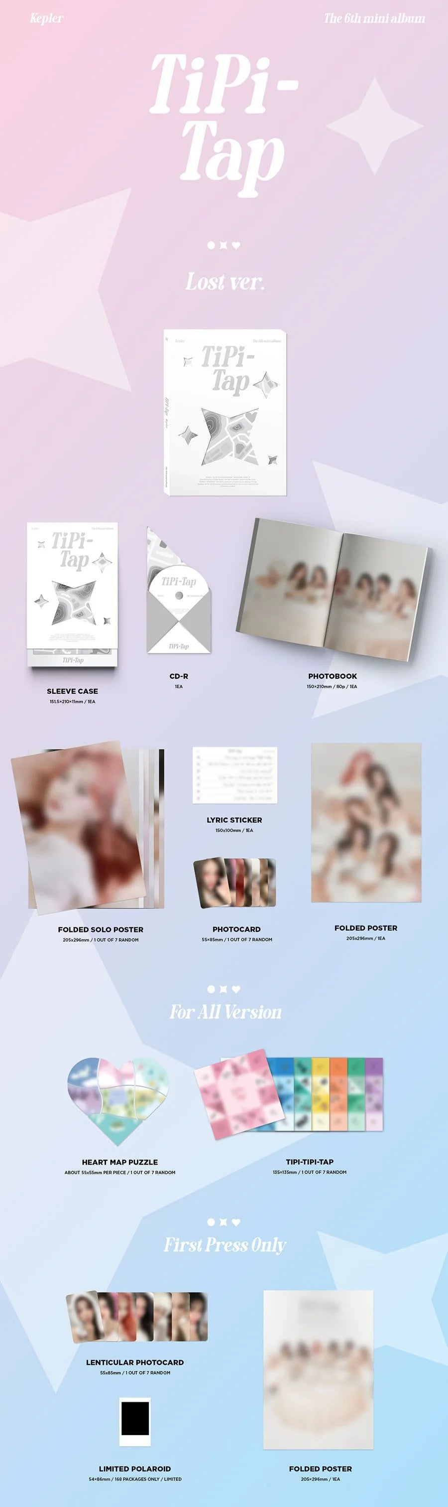 Kep1er - TiPi Tap - 6th Mini Album