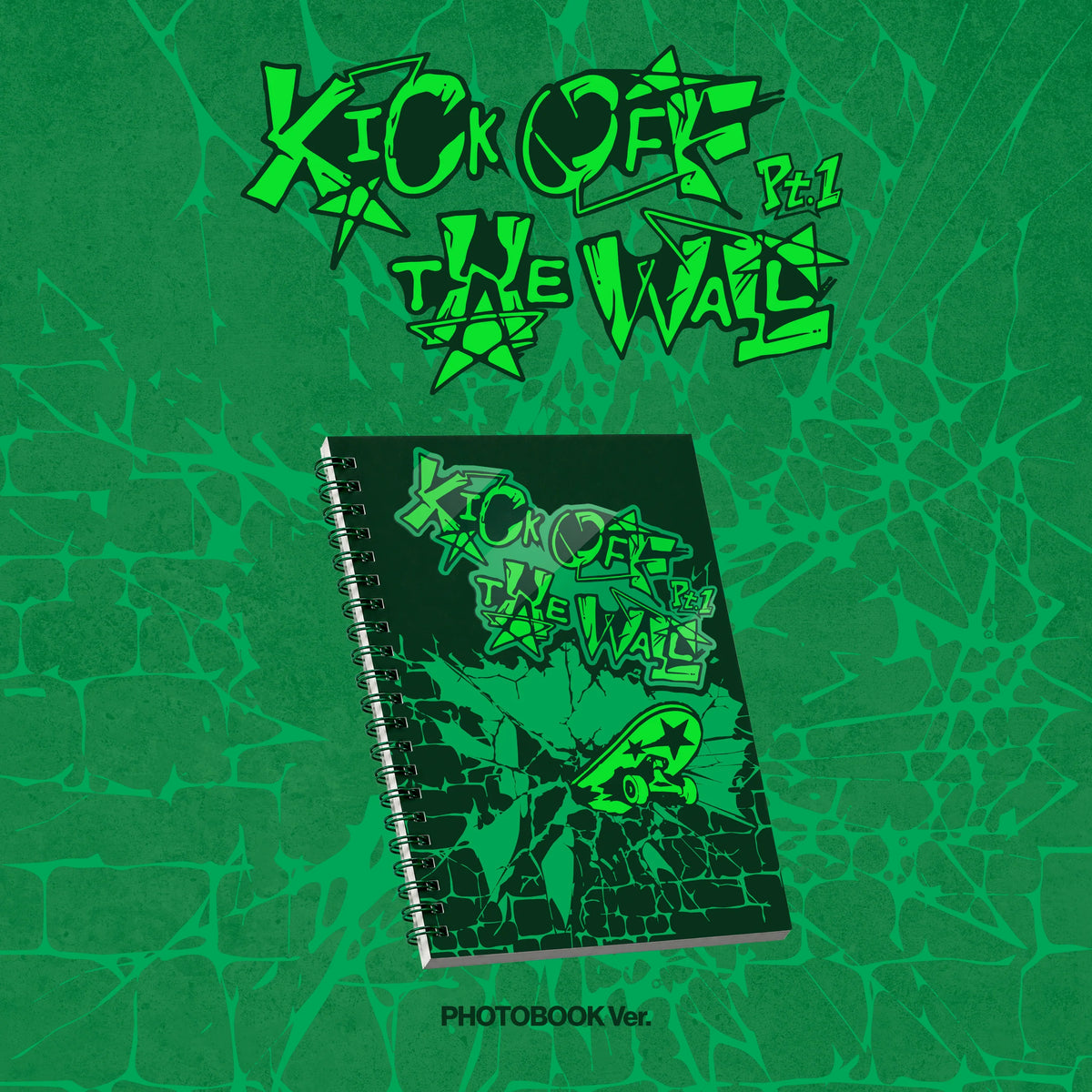 KICKFLIP - KICK OFF THE WALL PT.1 - 5TH MINI ALBUM (PHOTOBOOK VER.)