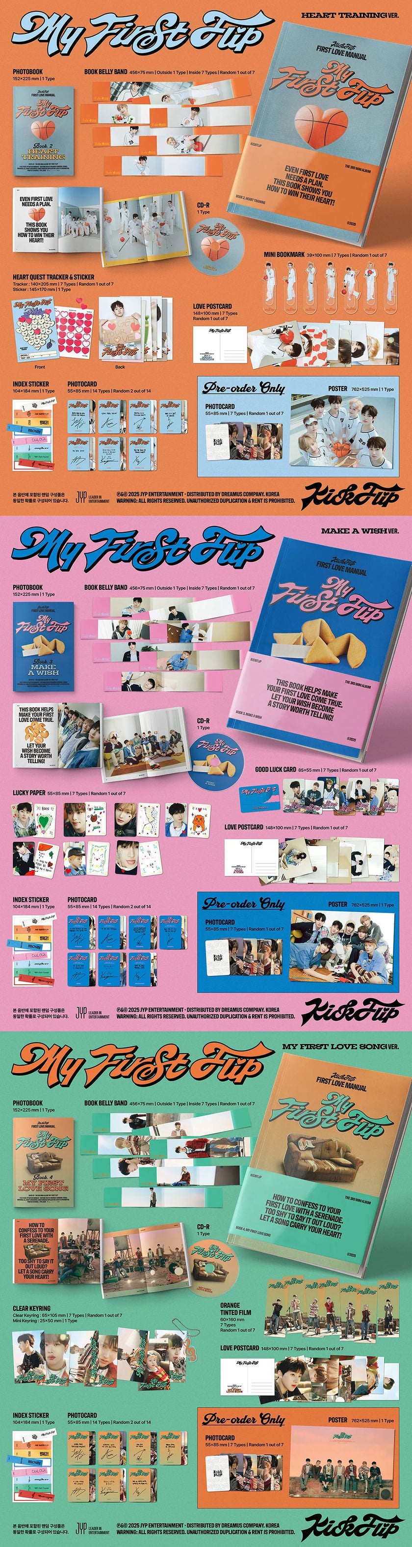 KickFlip – My First Flip - 3rd Mini Album (Standard Ver.)