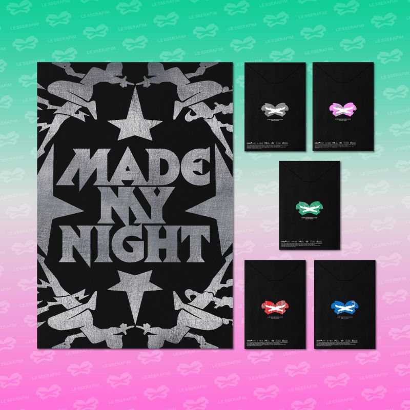 LE SSERAFIM - 'Made My Night' (Compact ver.) - 2nd Single Album