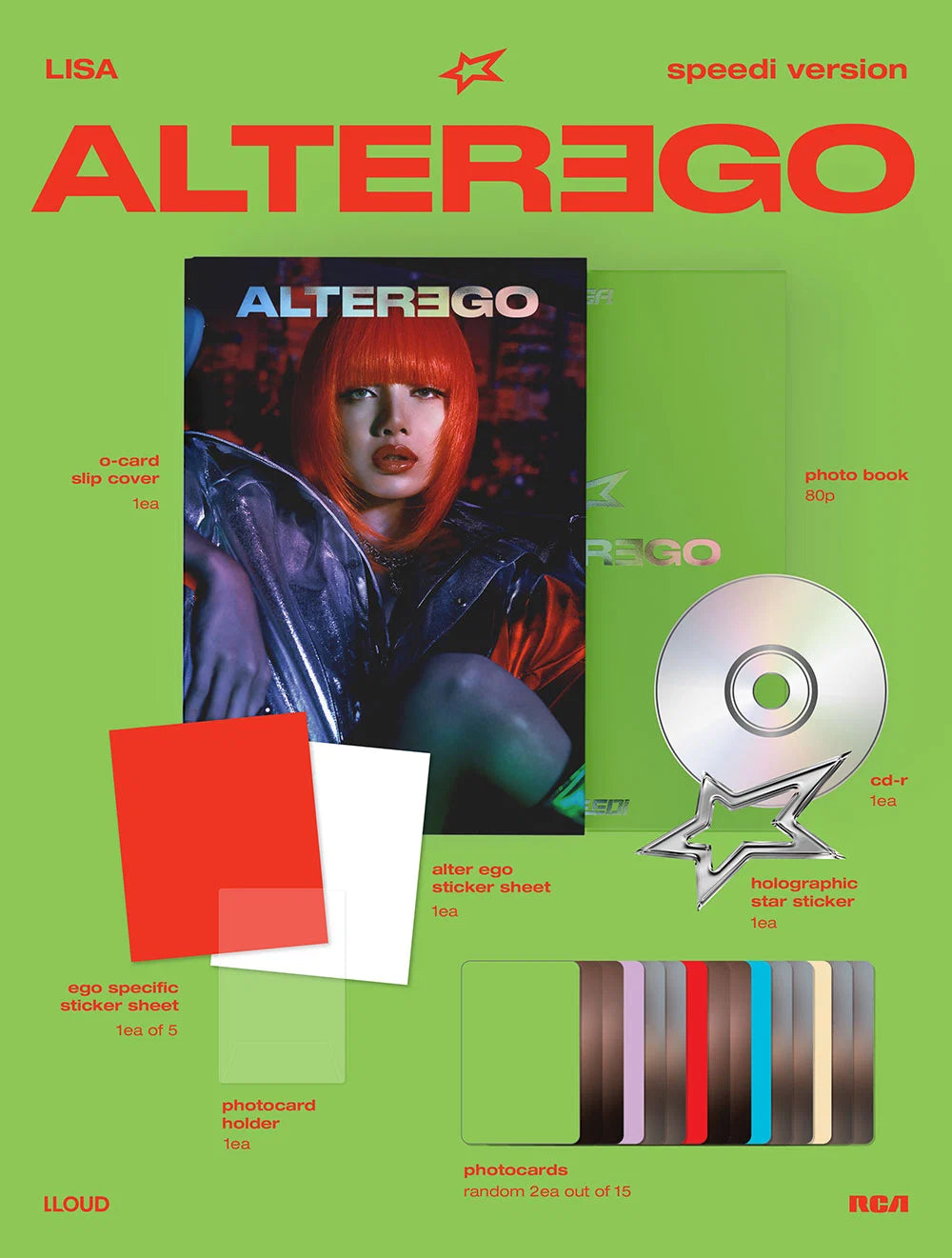LISA (BLACKPINK) - ALTER EGO (Photobook Ver.)