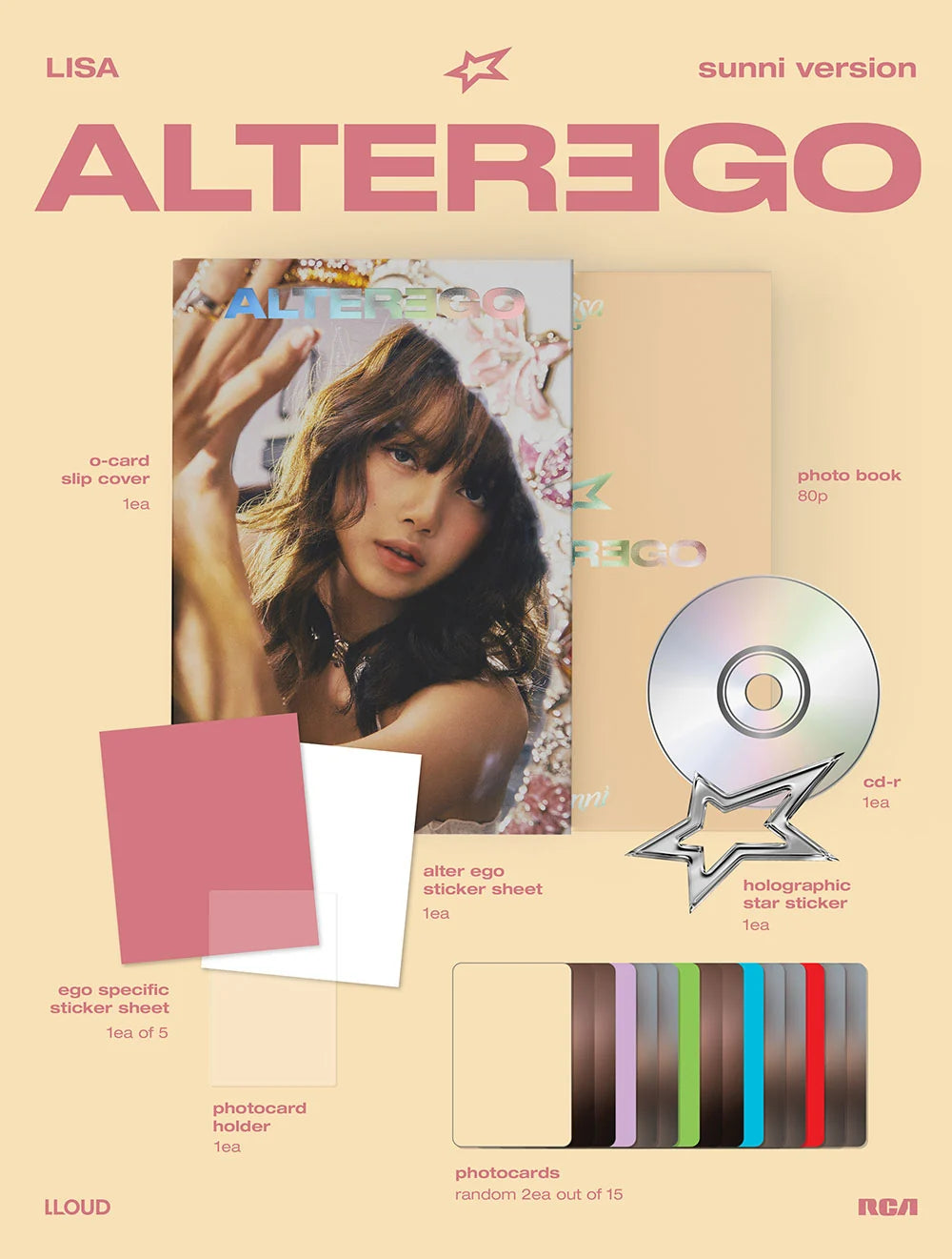 LISA (BLACKPINK) - ALTER EGO (Photobook Ver.)