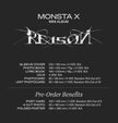 MONSTA X - REASON - 12th Mini Album
