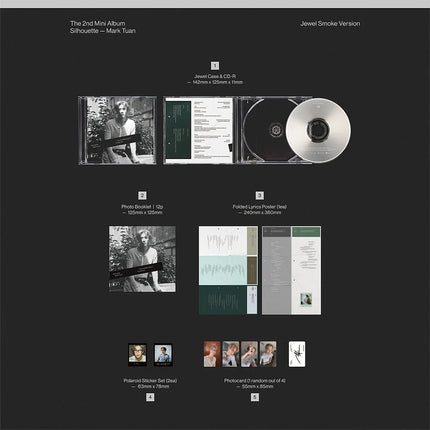 Mark Tuan (GOT7) - Silhouette - 2nd Mini Album (Jewel Ver.)