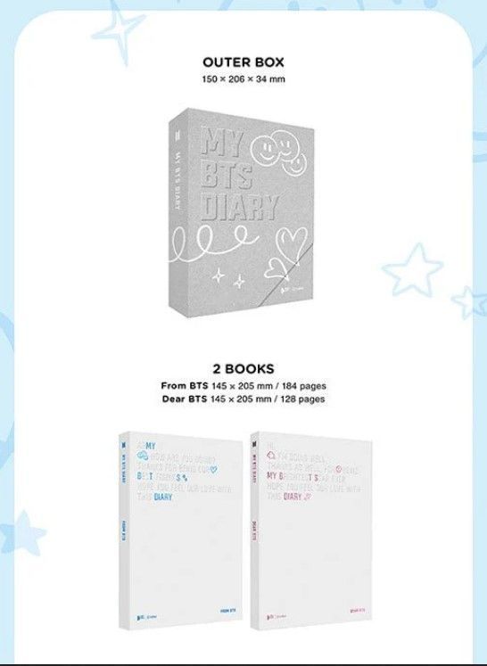 My BTS Diary - with Special Gift: BTS Group Photocard