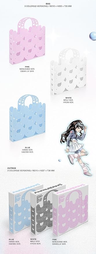 NewJeans - Get Up - 2nd EP Album (Bunny Beach Bag Ver.) B-Ware
