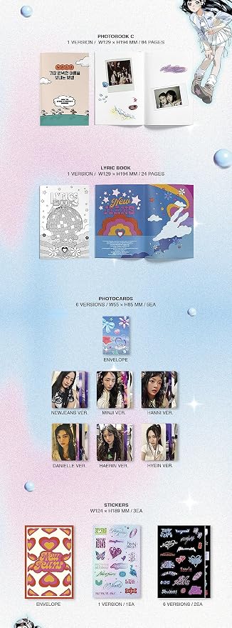 NewJeans - Get Up - 2nd EP Album (Bunny Beach Bag Ver.) B-Ware