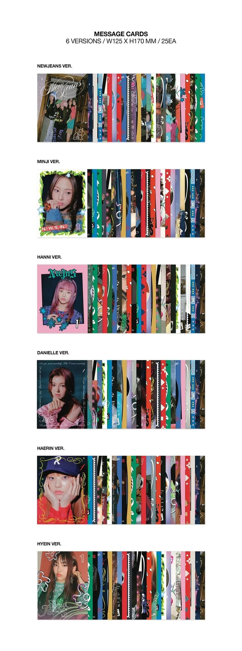 NewJeans - OMG - 1st Single Album (Message Card Ver.)