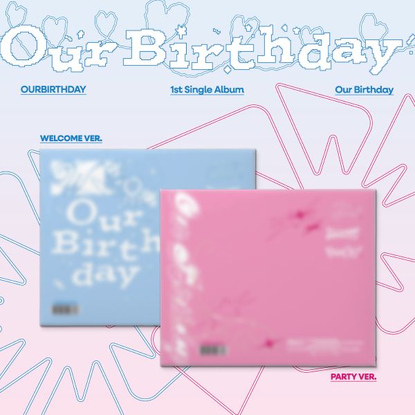 OURBIRTHDAY - Our Birthday - 1st Single Album + POB (photobook ver.)