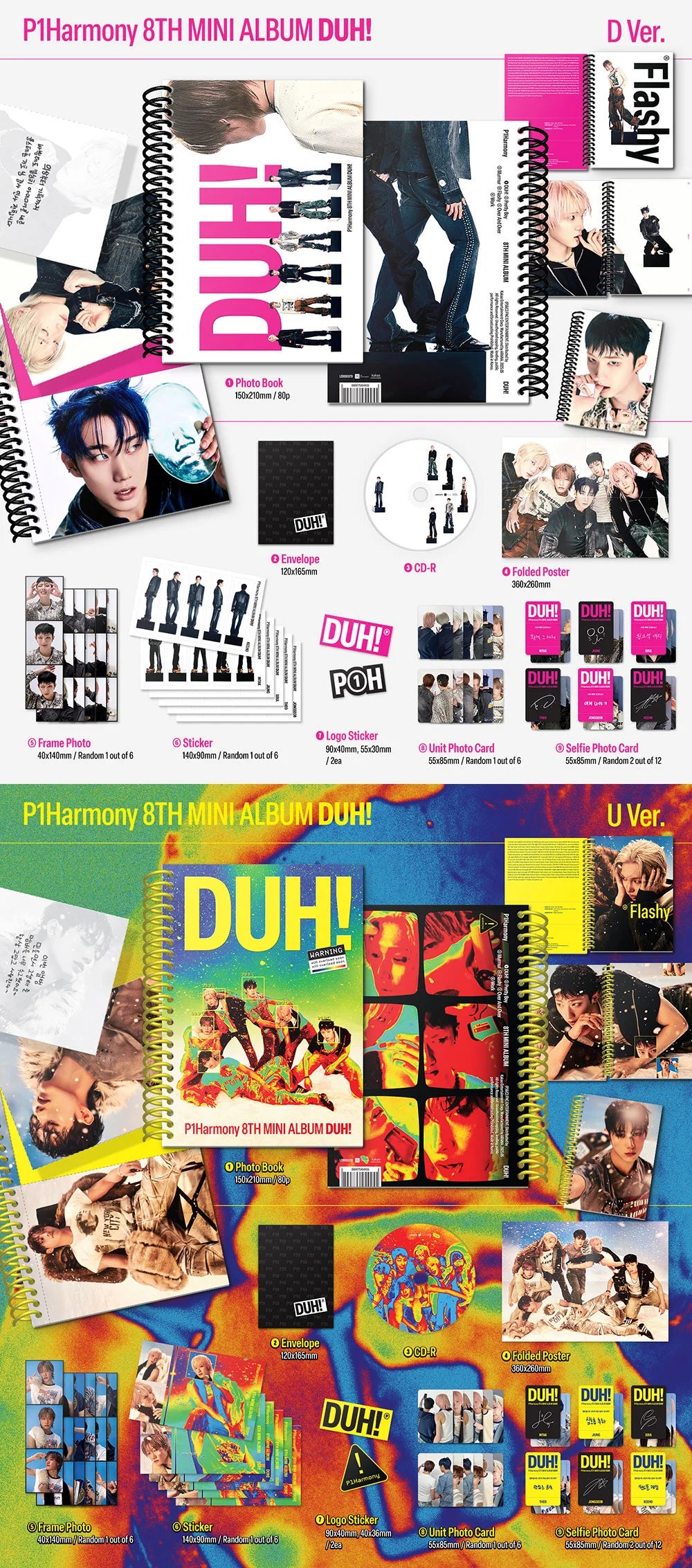 P1Harmony - DUH! - 8th Mini Album