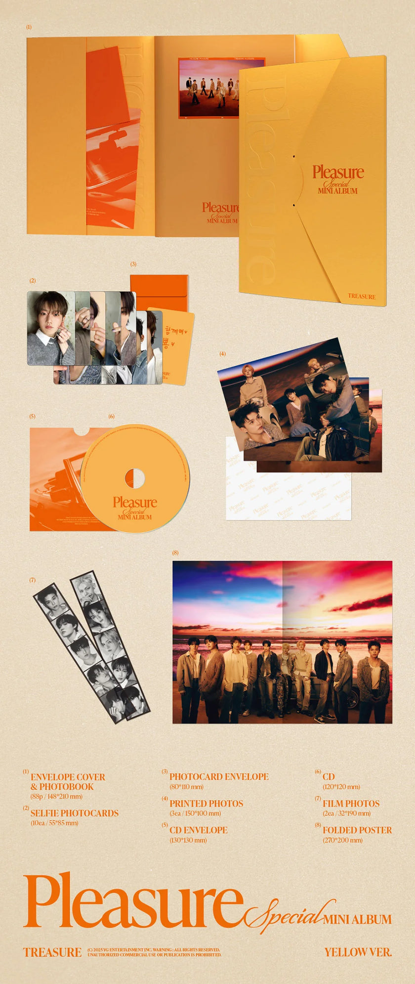 TREASURE - Pleasure - Special Mini Album