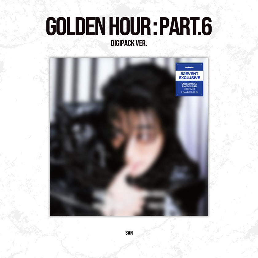 (PRE-ORDER) ATEEZ - GOLDEN HOUR : Part.6 (DIGIPACK VER.) - 82EVENT Exclusive