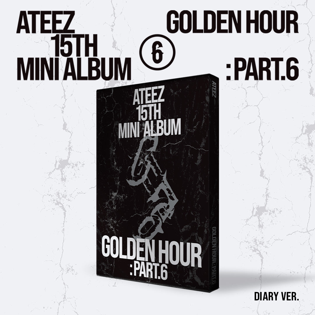 (PRE-ORDER) (SIGNED) ATEEZ - GOLDEN HOUR : Part.6