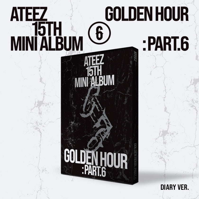 (PRE-ORDER) (SIGNED) ATEEZ - GOLDEN HOUR : Part.6