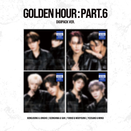 ATEEZ - GOLDEN HOUR : Part.6 (DIGIPACK UNIT VER.) - Unit Digipack Exclusive