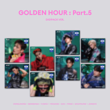 ATEEZ - GOLDEN HOUR : Part.5 - (DIGIPACK VER.) - POP-UP Exclusive