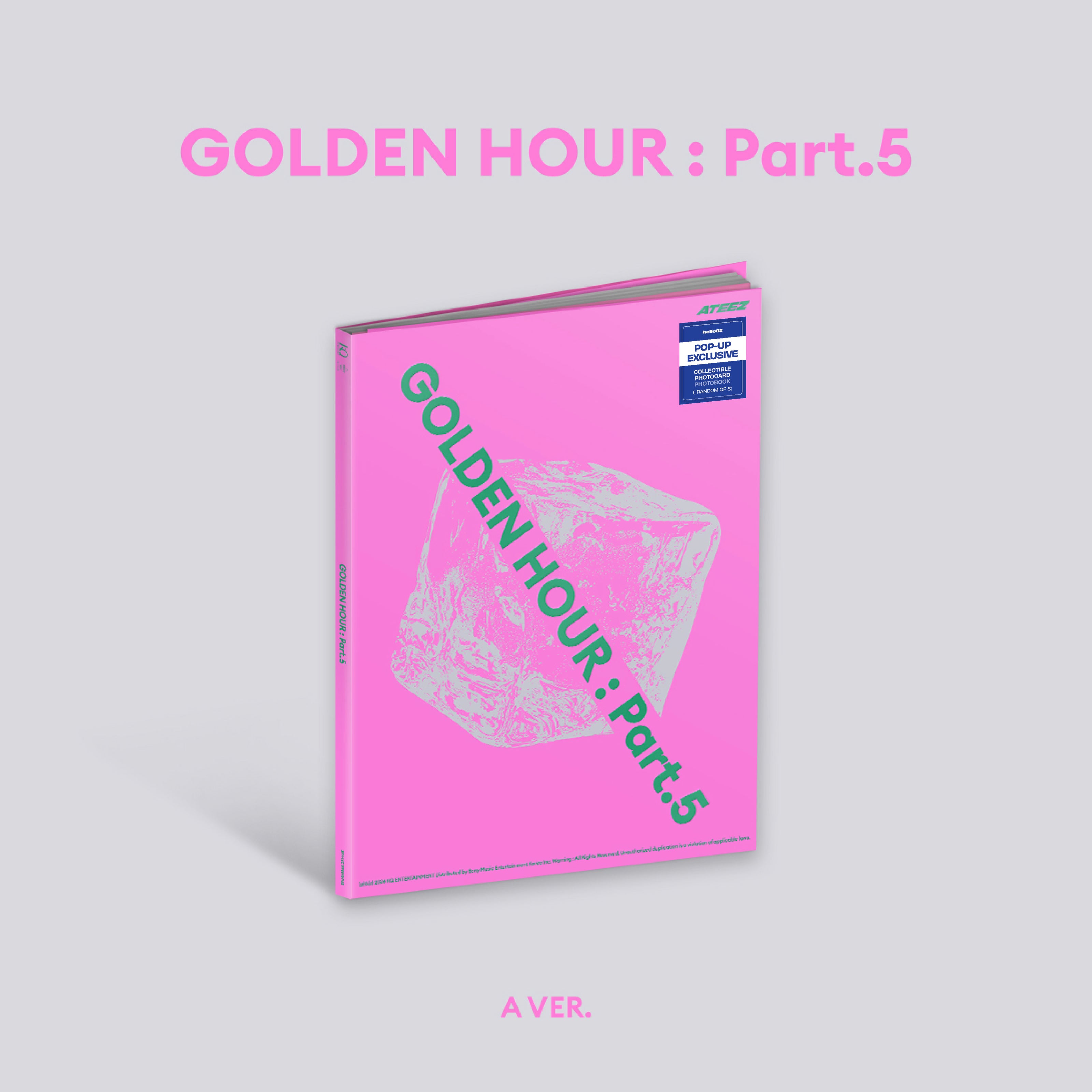 ATEEZ - GOLDEN HOUR : Part.5 - Europe POP-UP Exclusive-A