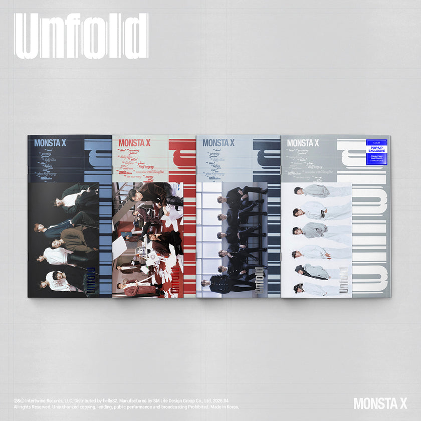 MONSTA X - Unfold - POP-UP Exclusive