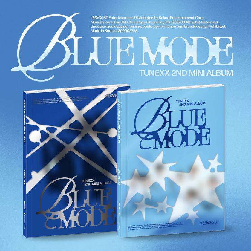 (SIGNED) TUNEXX - BLUE MODE - 2nd Mini Album