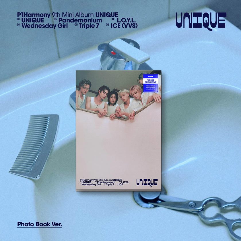P1Harmony - UNIQUE - Europe POP-UP Exclusive - 9th Mini Album