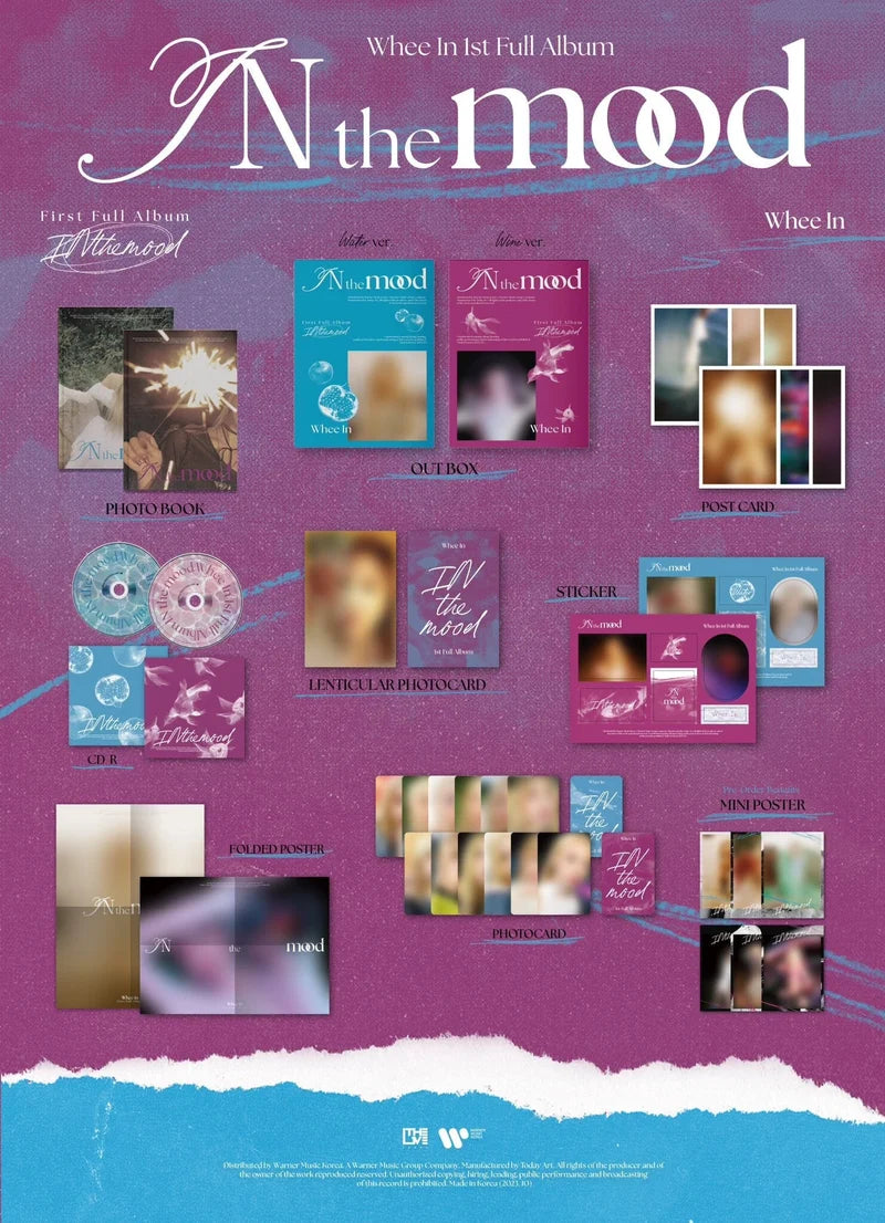 WHEE IN (MAMAMOO) - In the Mood - 1st Full Album (Photobook Ver.)