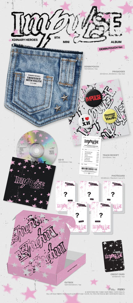 XDINARY HEROES - Impulse - 9th mini album (MD Version)