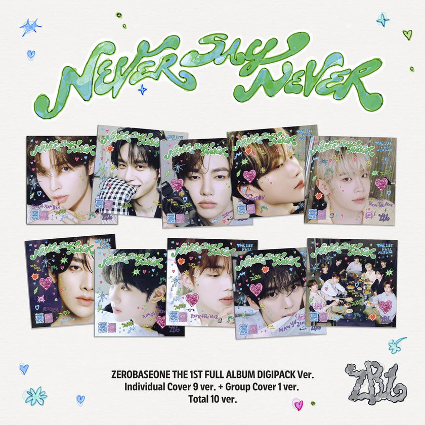 ZEROBASEONE - NEVER SAY NEVER (Digipack Ver.)