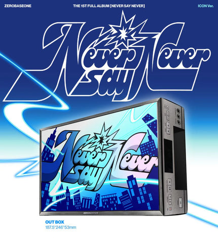 ZEROBASEONE - NEVER SAY NEVER - 1st Full Album