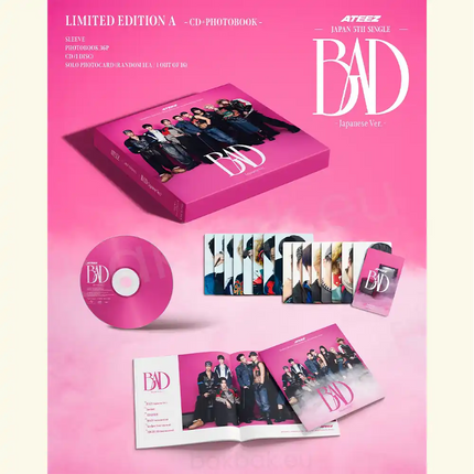 ATEEZ - BAD - 5th Single Japanese Album (Limited A Ver.)
