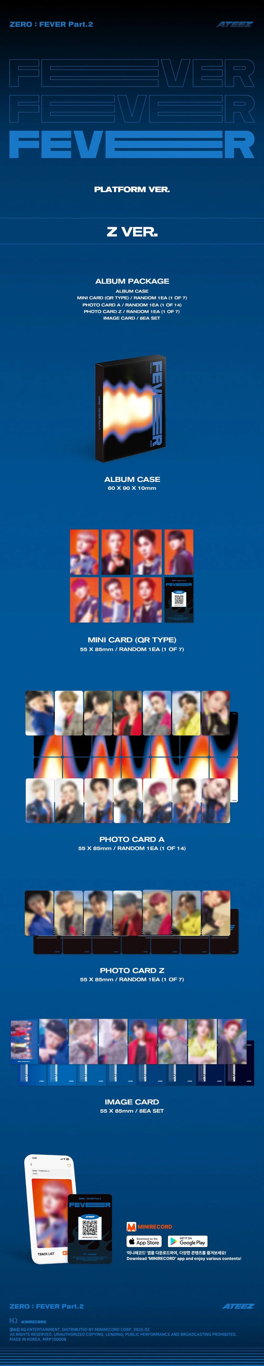 ATEEZ - ZERO : FEVER Part.2 - 6th Mini Album (Platform Ver.)