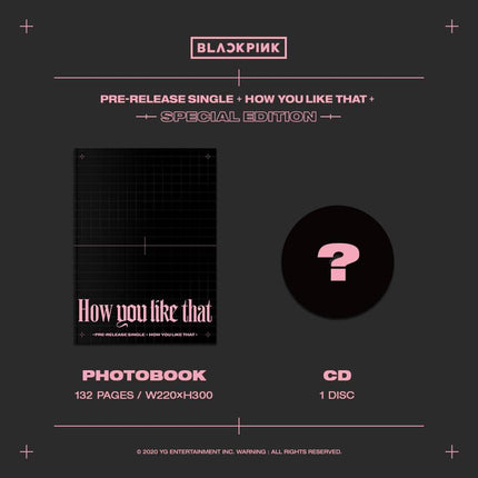 BLACKPINK - How you like that - Special Edition Single Album