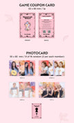 BLACKPINK THE GAME COUPON CARD COLLECTION [BLACKPINK's MINIATURE WORLD]