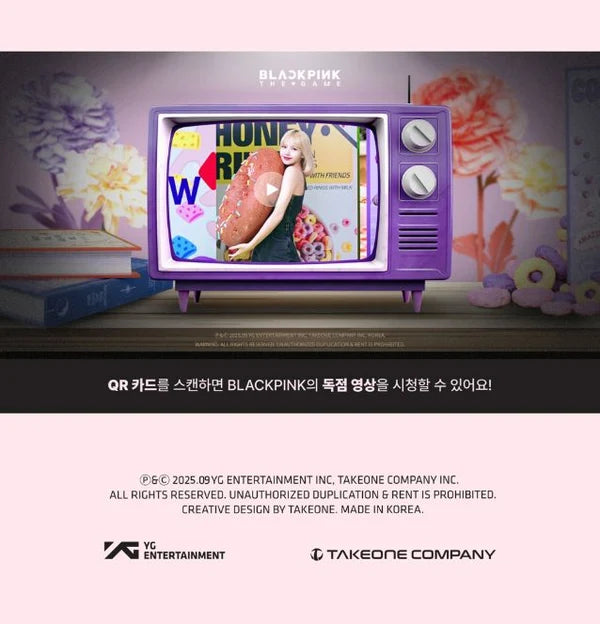 BLACKPINK THE GAME COUPON CARD COLLECTION [BLACKPINK's MINIATURE WORLD]