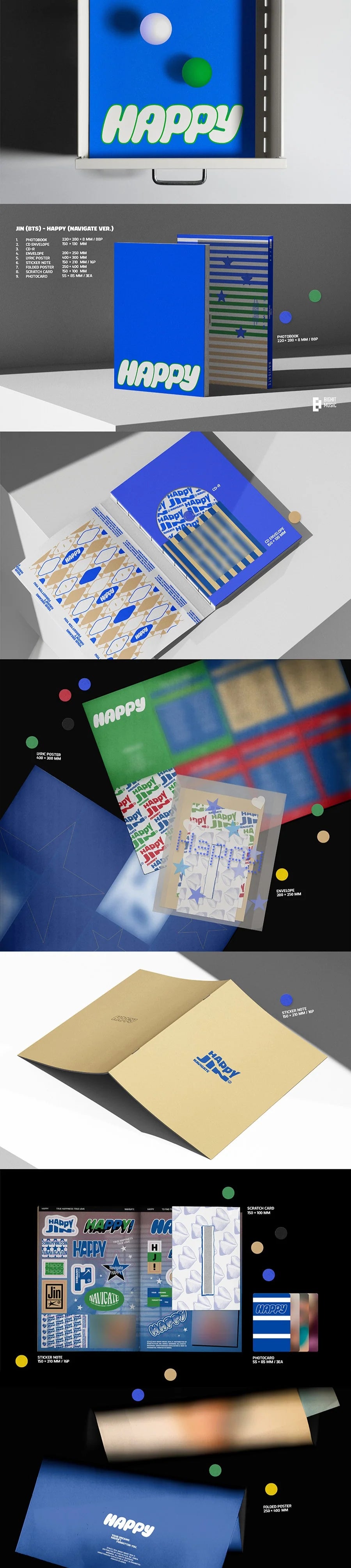 Jin (BTS) - HAPPY (Photobook Ver.)