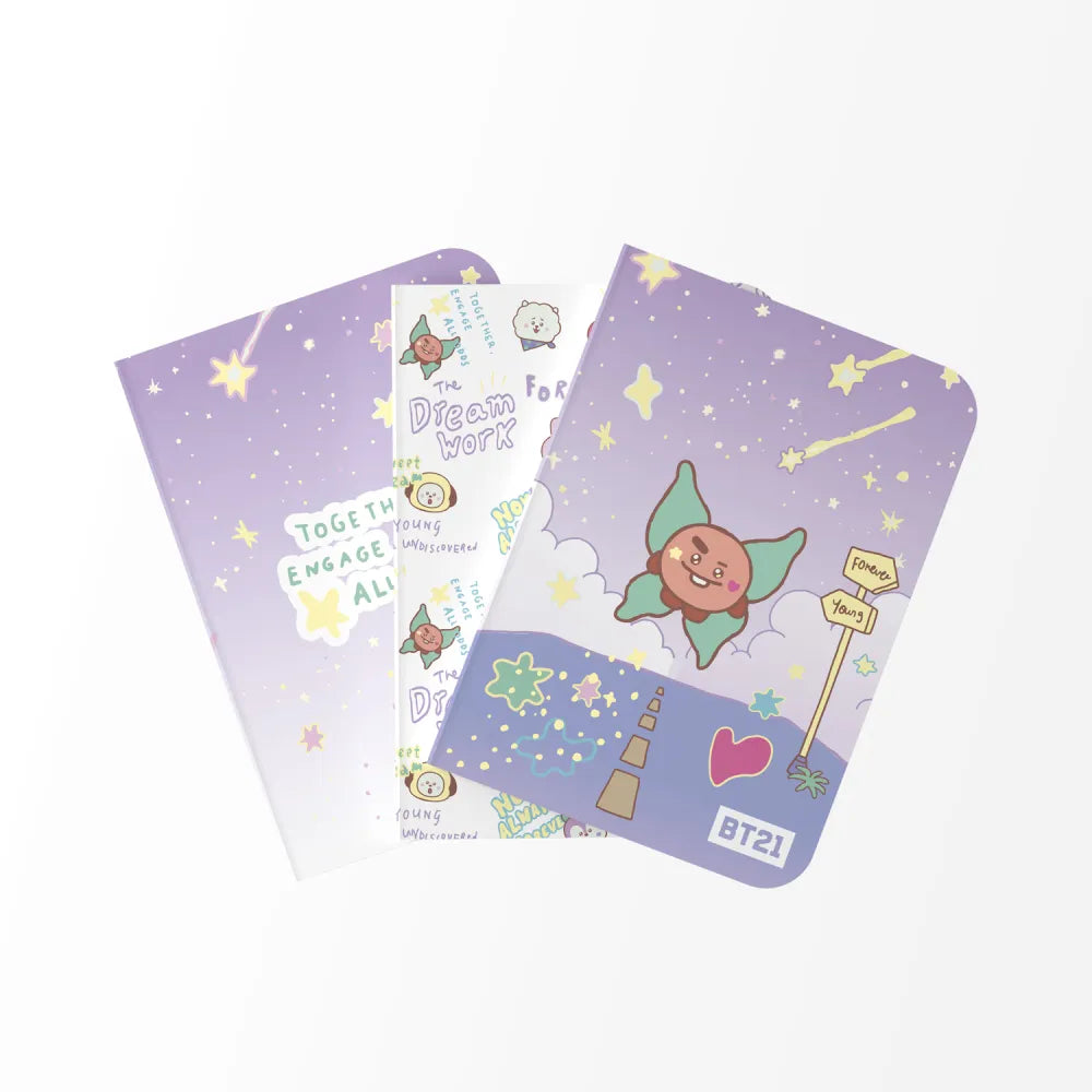BT21 Notizbücher DIN A5 (Shooky)