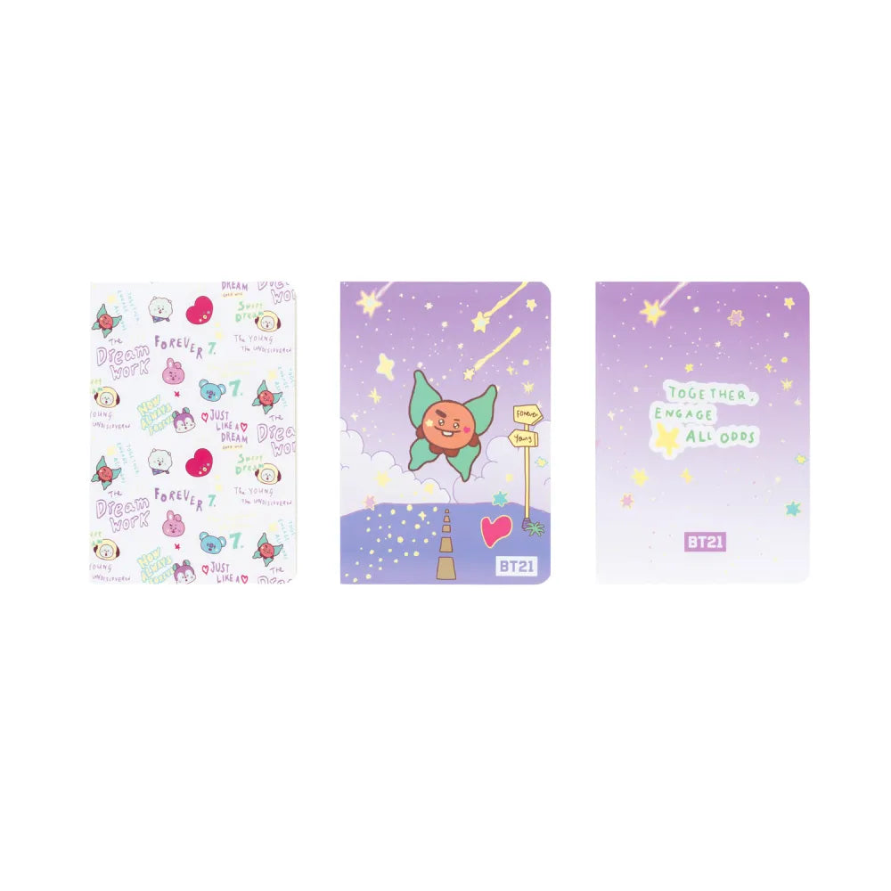 BT21 Notizbücher DIN A5 (Shooky)