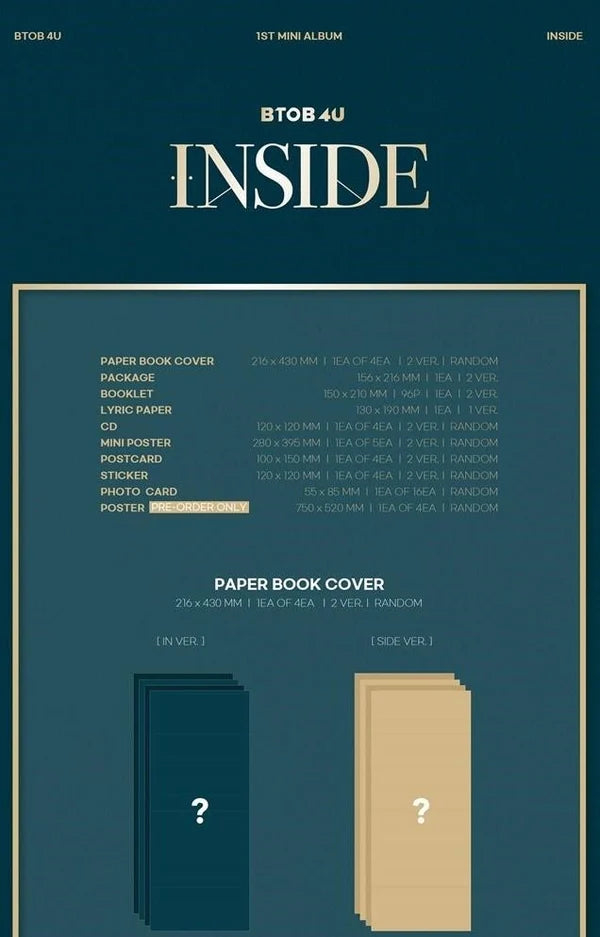 BTOB - 4U INSIDE - Mini Album