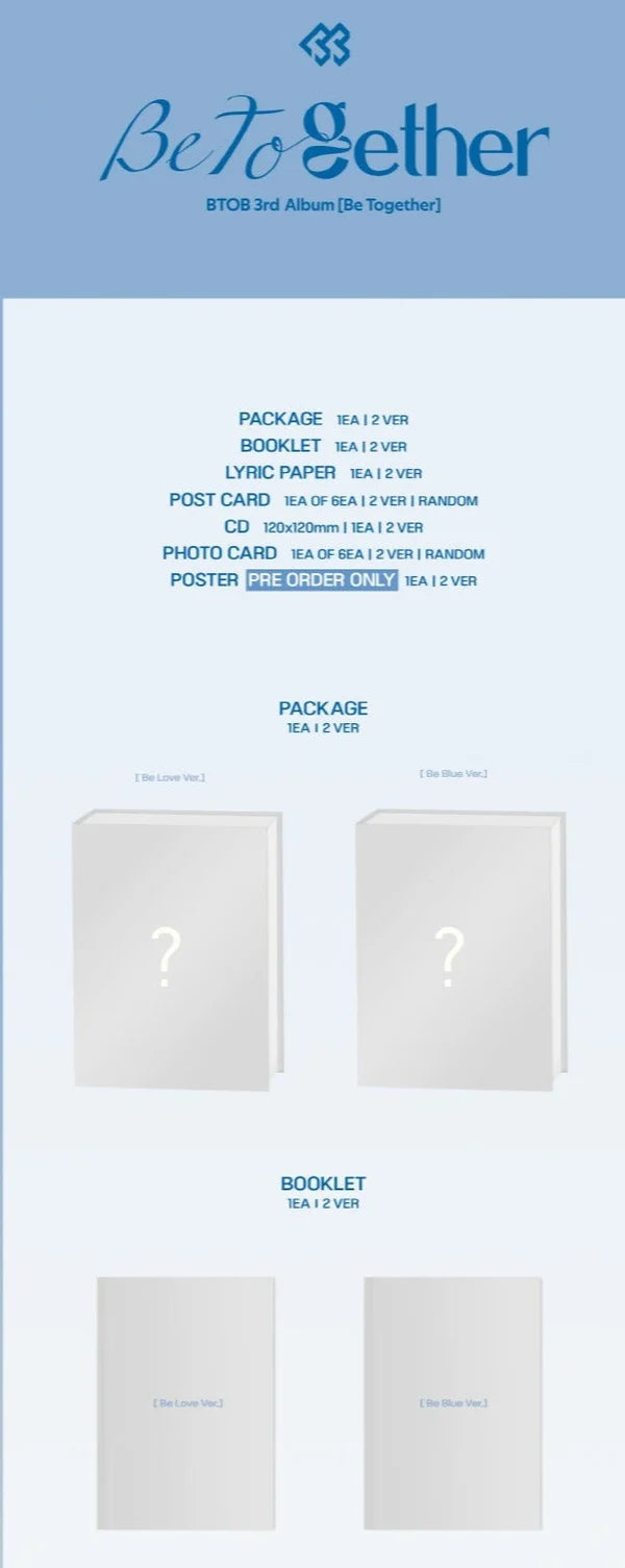 BTOB - Be Together - 3rd Album