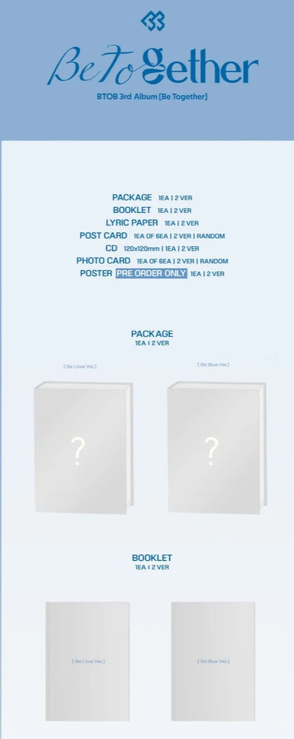 BTOB - Be Together - 3rd Album