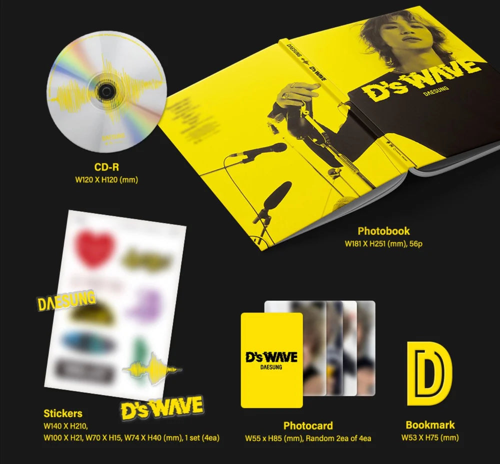 DAESUNG (BIGBANG) - D’s WAVE - 1st Mini Album