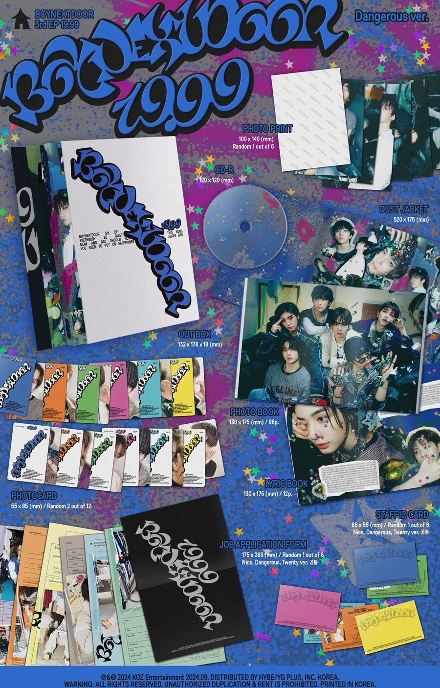 BOYNEXTDOOR - 19.99 - 3rd EP Album