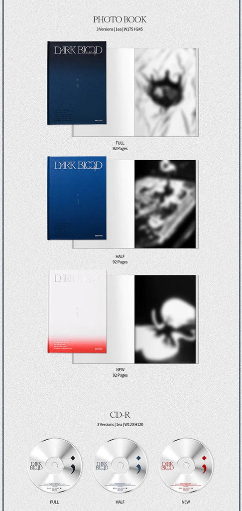 ENHYPEN - DARK BLOOD - 4th Mini Album
