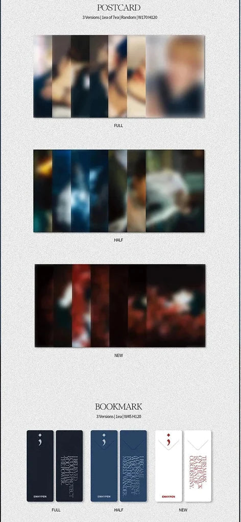 ENHYPEN - DARK BLOOD - 4th Mini Album